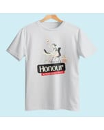 Honour GB Pima Round Neck T-Shirt White